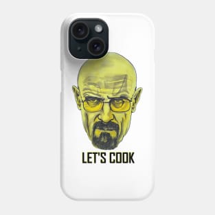 Walter White (Breaking Bad) - Let's Cook. Phone Case