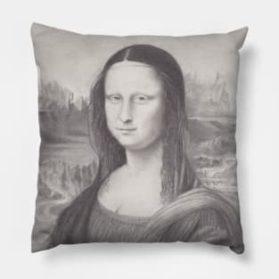 The Mona Lisa Tee Pillow