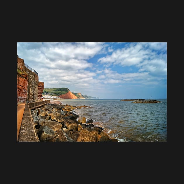 Coastline at Sidmouth by galpinimages