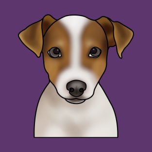 Jack Russell Terrier Dog Portrait T-Shirt