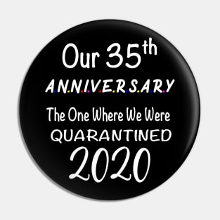 35th Anniversary Quarantine Pin