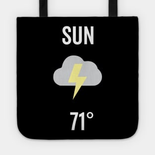 Sunday Weather Costume Tote