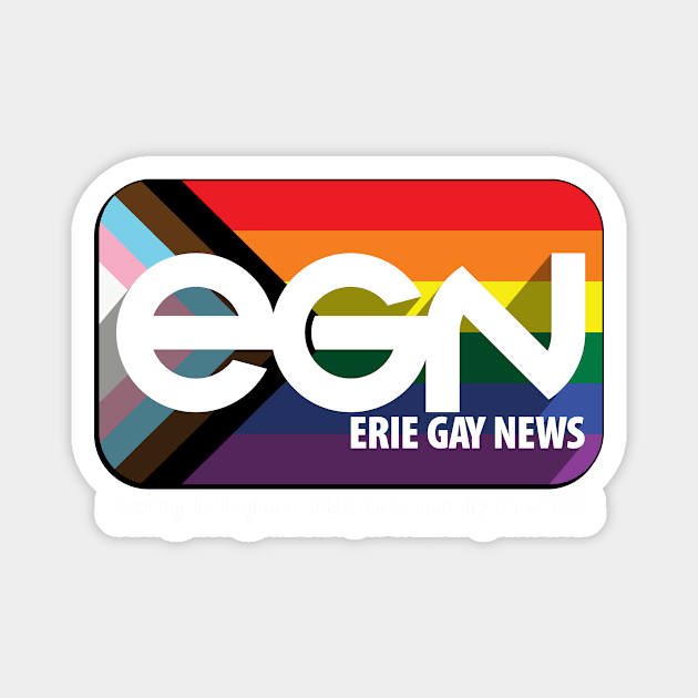 Erie Gay News Magnet by wheedesign