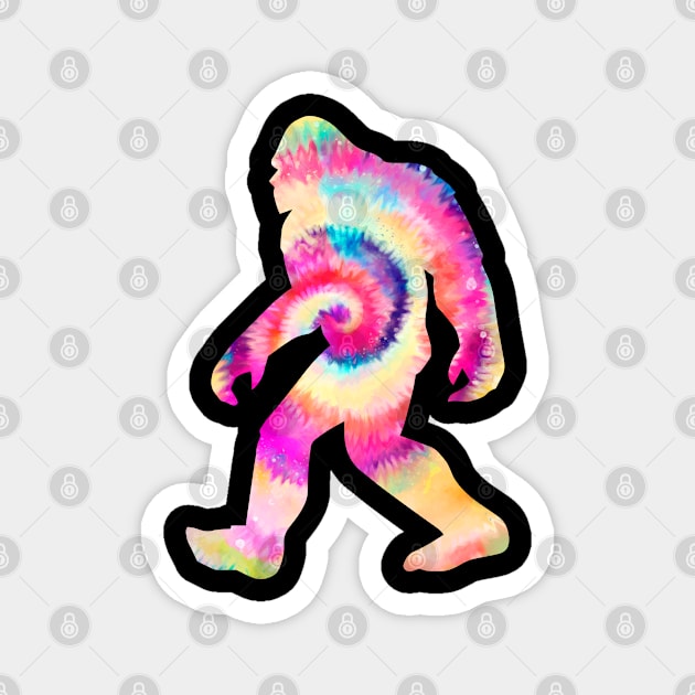 Bigfoot - Bigfoot Colorful Magnet by Kudostees