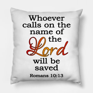 Calling on the name of the Lord Pillow