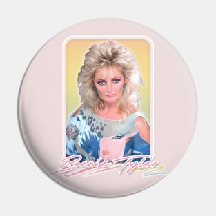 Bonnie Tyler // 80s Aesthetic Fan Art Design Pin