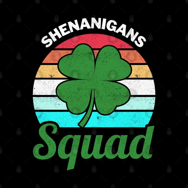 Shenanigans Squad Funny St Patricks Day by Kavinsky