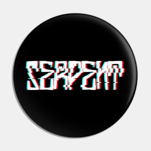 Serpent Glitch Pin