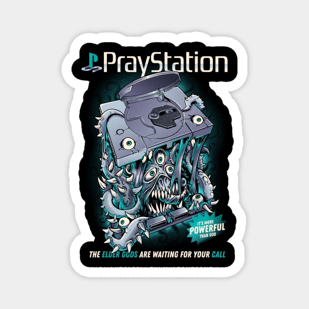 The PrayStation Magnet by massai