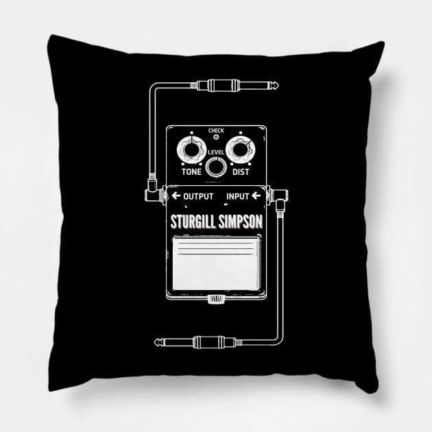 Sturgilll Simpson Pillow by Ninja sagox