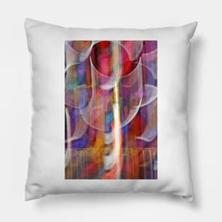 MYRIADs of COLOURS of a RAINBOW Pillow