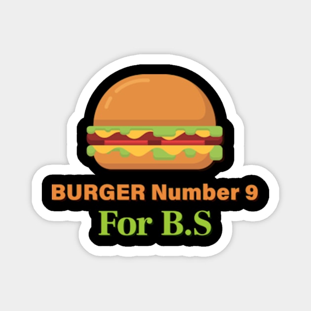 Gaming Nostalgia - Hamburger number 9 Magnet by sungraphica