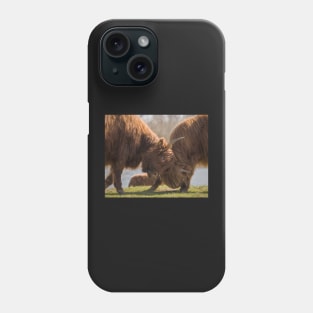 Bulls Fight Phone Case