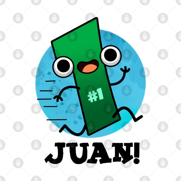 Juan Cute Mexican Number Pun by punnybone