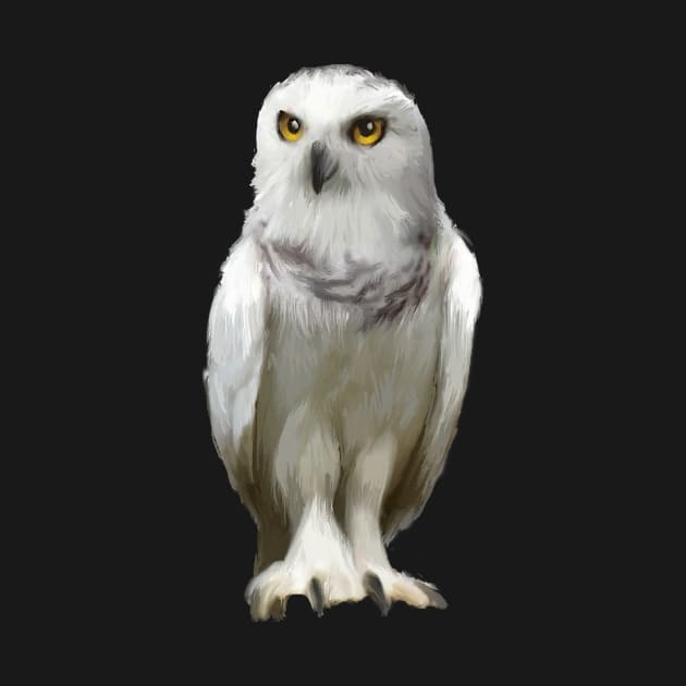 Snow Owl by PeggyNovak