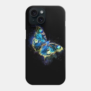 Colorful Butterfly Reversed Colors Phone Case