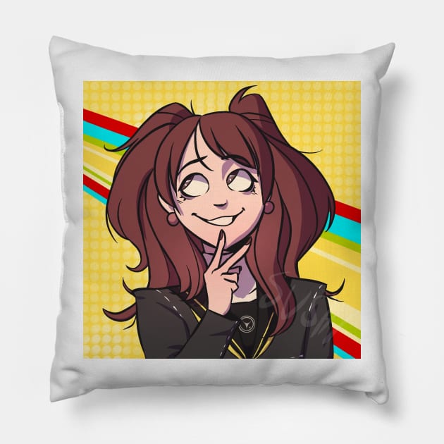 Rise kujikawa p4 Pillow by toothy.crow