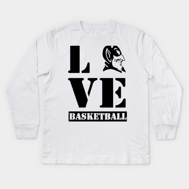 Duke Basketball Basketball Kids Long Sleeve T Shirt Teepublic