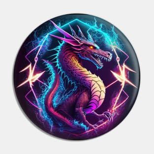Lightning Dragon T-Shirt Pin
