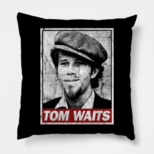 American Love Vintage Halftone Design Pillow