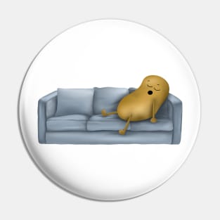 Couch Potato Pin