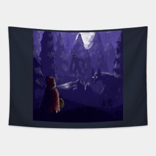 Horror fairytale Tapestry