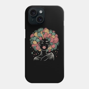 Pretty African Woman Phone Case