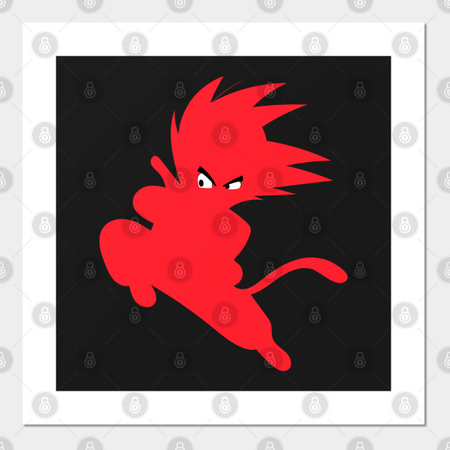 Silhouette Goku Dragon Ball Posters And Art Prints Teepublic