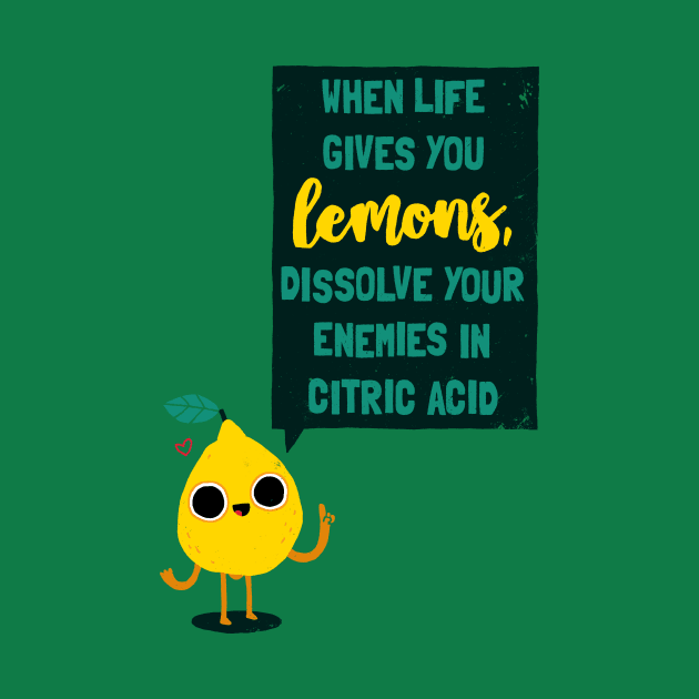 Friendly Lemon Advice by DinoMike