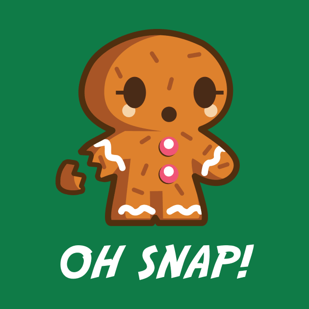 Oh Snap Gingerbread Man by Barkin_MADD