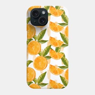Orange Pattern Phone Case