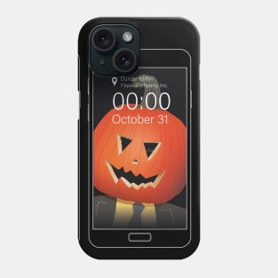 Dwight - pumpkin head Phone Case