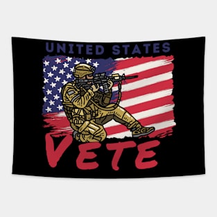 US Vete Design Tapestry