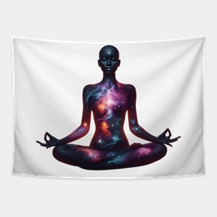 Meditate pose Tapestry