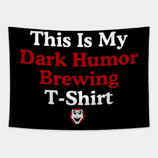 Dark Humor Brothers 2 Tapestry