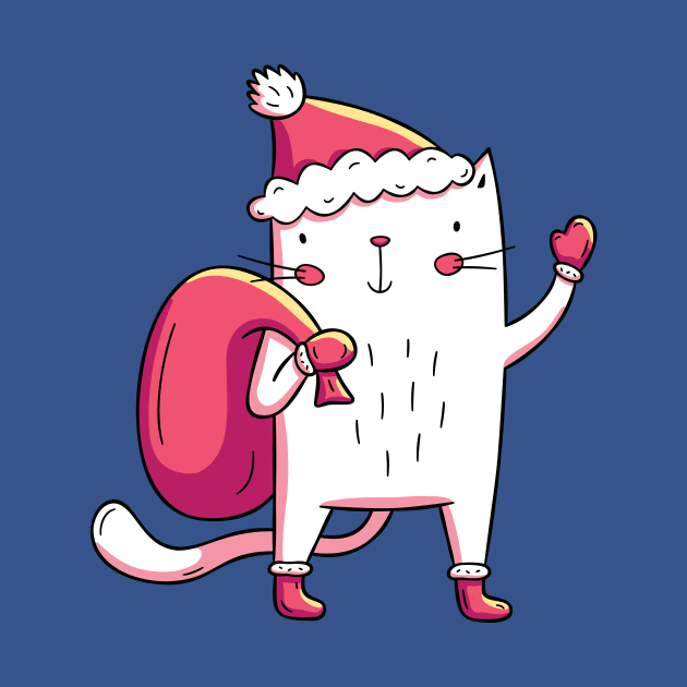 Santa Cat by LydiaLyd