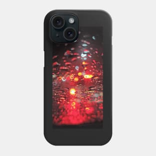 Rain Drops and Blurry Lights Phone Case