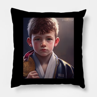 jiujitsu for kids Pillow