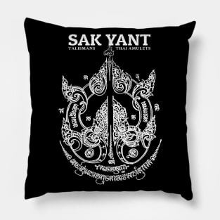 Muay Thai Tattoo Sak Yant Serpent Pillow