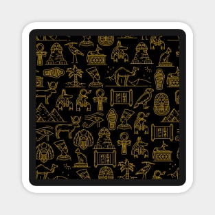 Egyptian Hieroglyphs Magnet