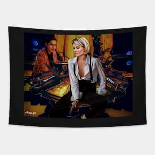 One night/ 13th doctor thasmin Tapestry