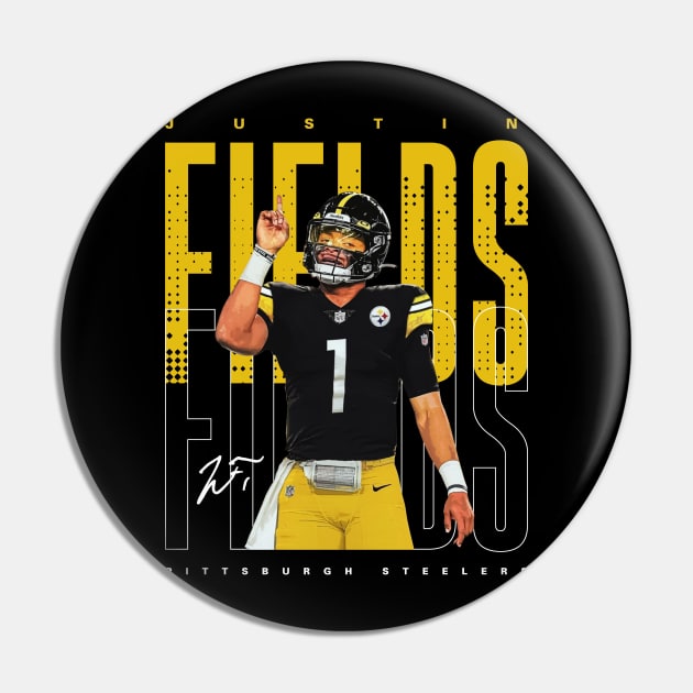 Justin Fields Steelers Pin by Juantamad