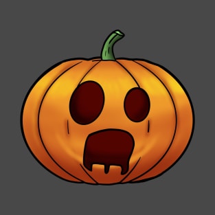 Freaking Out Pumpkin T-Shirt