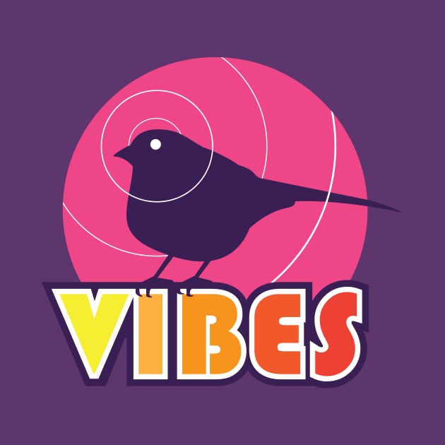 Sparrow Bird Vibes for Birdwatchers/Birdlovers - Pink by HarrisonPublic