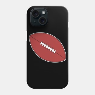 American Football Sticker Style Design Phone Case