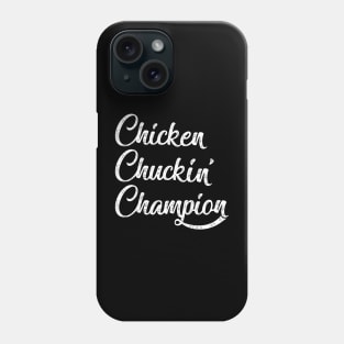 chiken chucking Phone Case