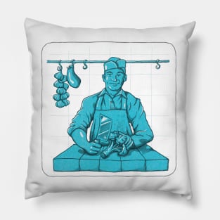 Veggie butcher Pillow