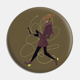 Autumn Cyborg Pin