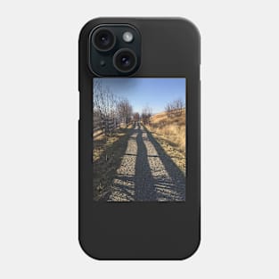 Parallel Pathways Phone Case