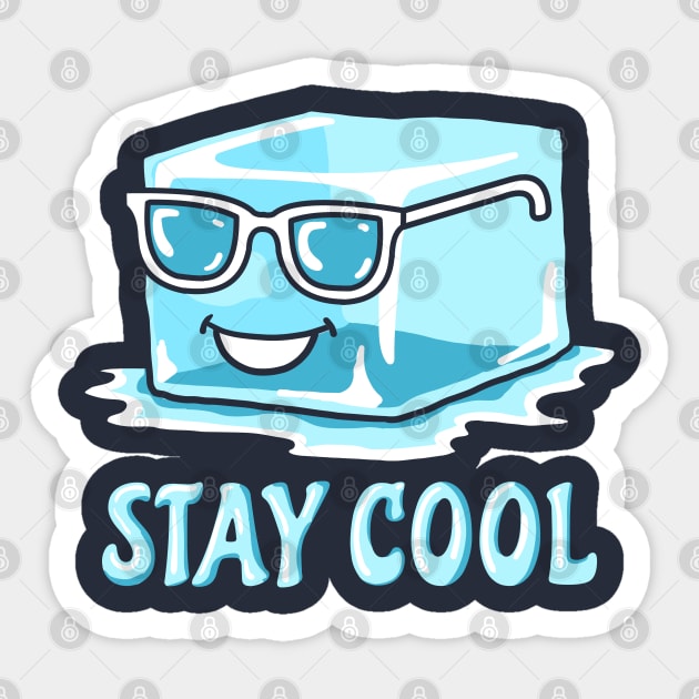 stay cool' Sticker